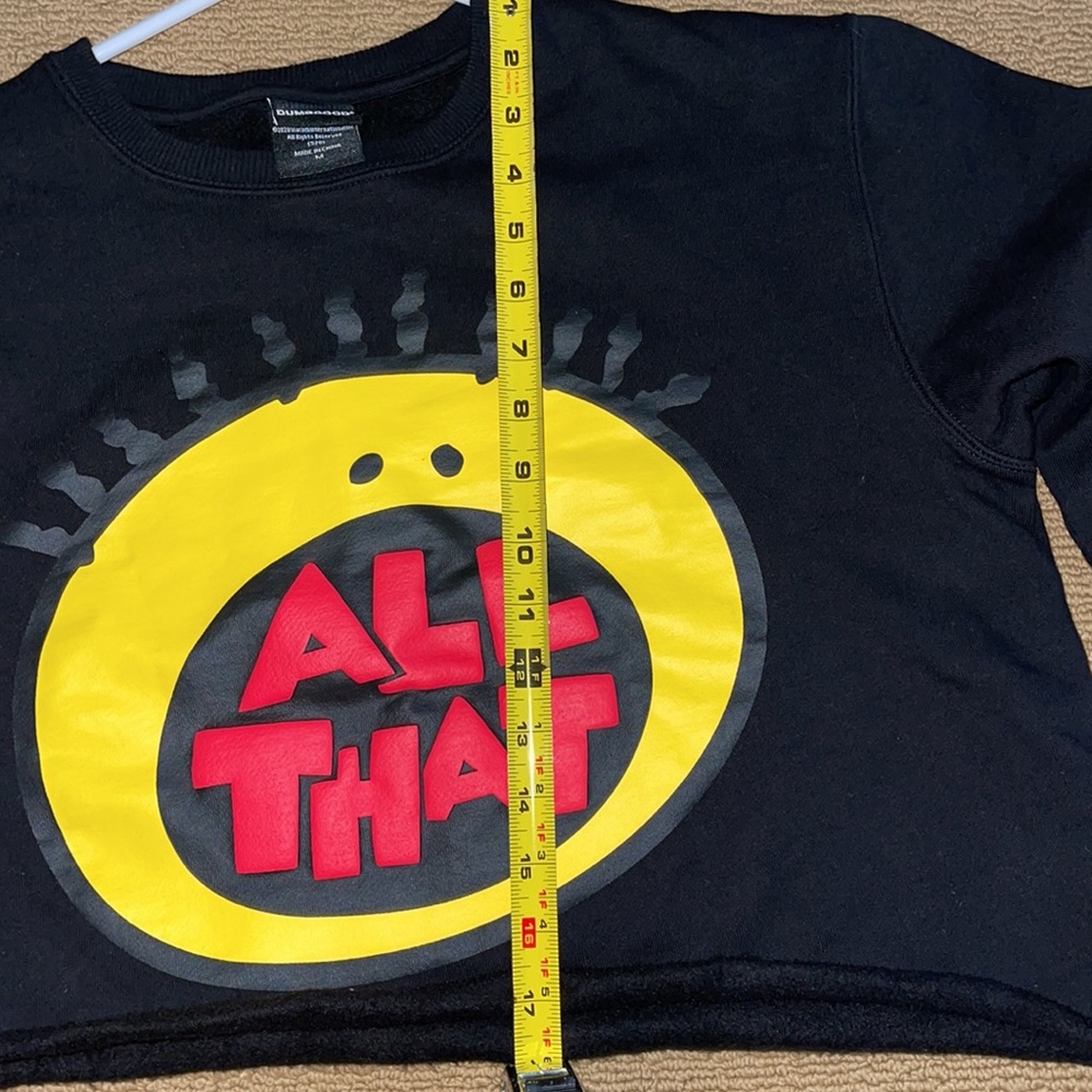 “ALL THAT” long sleeve crop - Picture 5 of 7